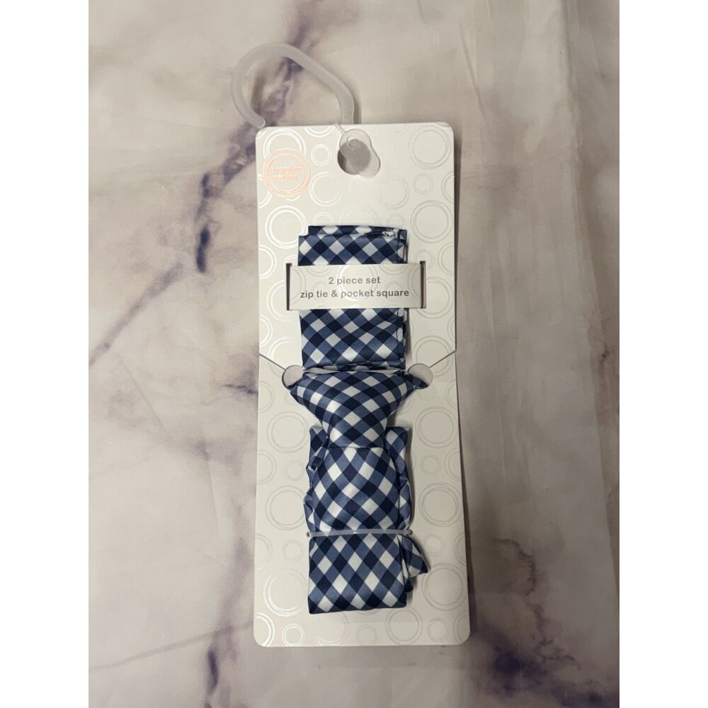 Wonder Nation Boys Tie and Pocket Square Set, 2-Piece
